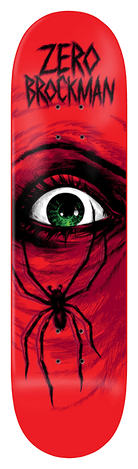 Zero Brockman Wolf Spider 30 Year Reissue Deck - Dipped Red - 8.5 - Switch Skate & Snow
