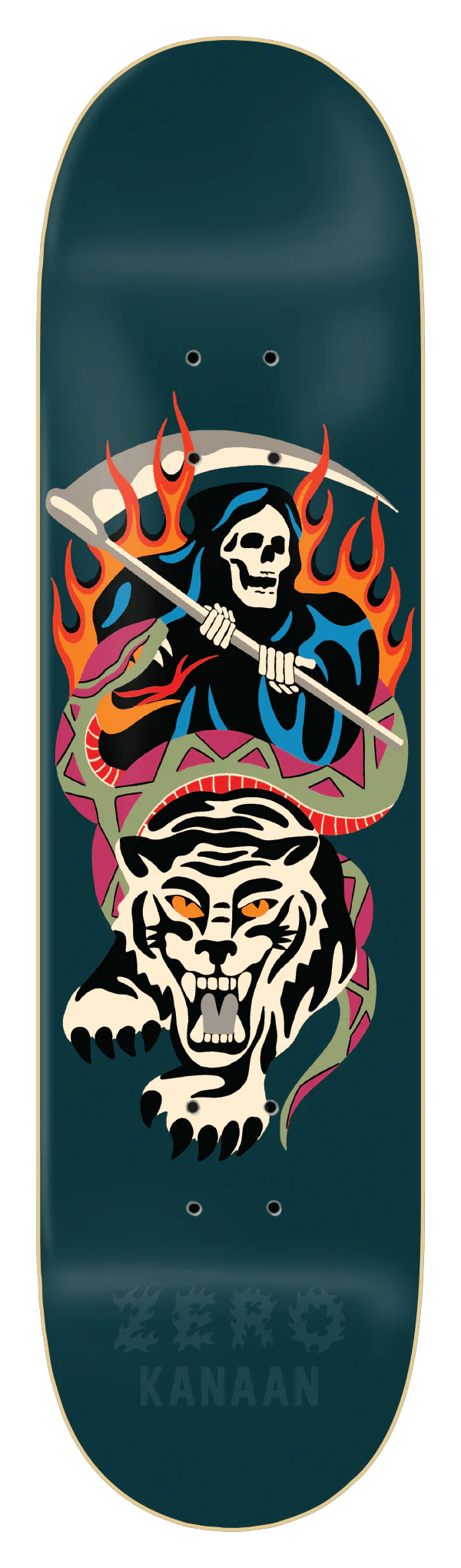 Zero Kanaan White Tiger Deck - 8.5 - Switch Skate & Snow