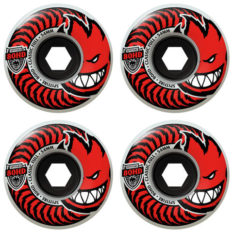 Spitfire Classic Full Wheels - 54mm 80HD