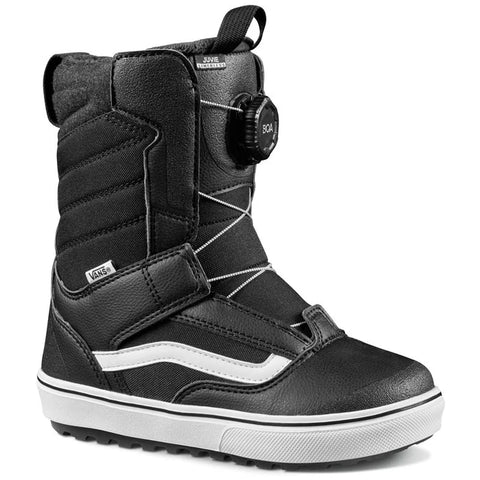 Vans 2023 Youth Juvie Linerless Snowboard Boots - Black/White