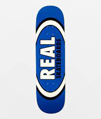 Real Classic Oval Deck - 8.5 - Blue