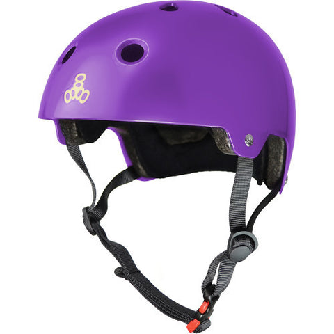 Triple 8 Sweatsaver Helmet - Purple Glossy