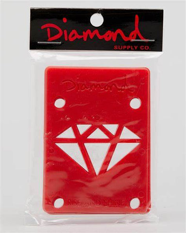 Diamond Rise & Shine Risers - Red