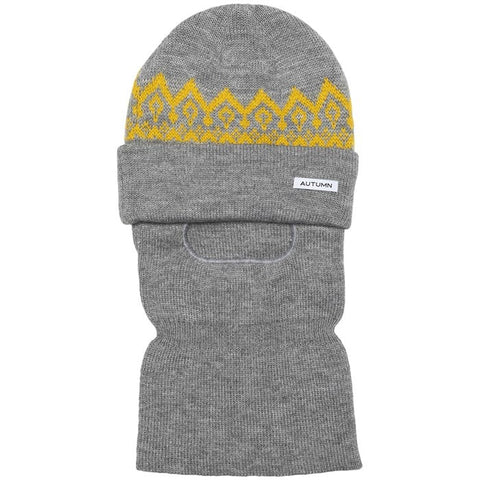 Autumn Mask Beanie - Grey