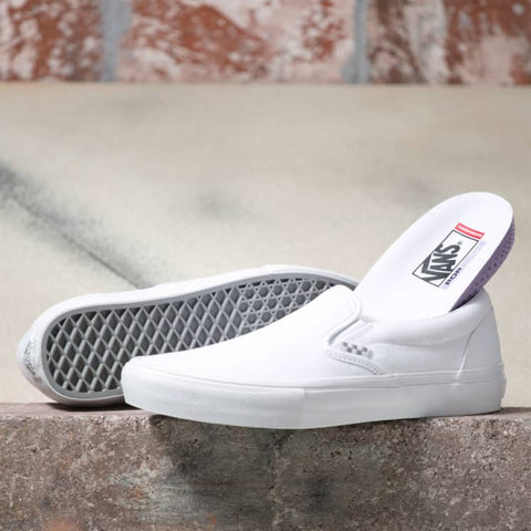 Vans Skate Slip-On Shoe - True White