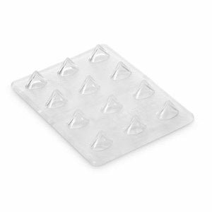 Crab Grab 2026 Mini Shark Teeth Stomp Pad - Clear - Switch Skate & Snow