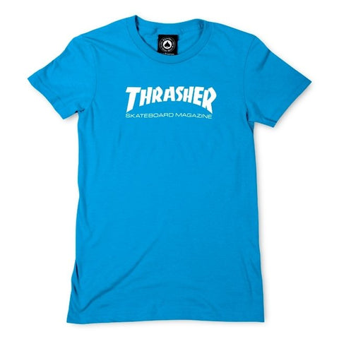 Thrasher Girls Skate Magazine T-Shirt - Teal