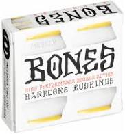 Bones Hardcore Bushings - Medium - White/Yellow