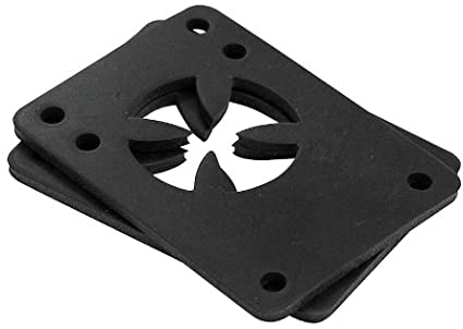 Independent 1/8" Shock Pads 2 Pack - Black - Switch Skate & Snow