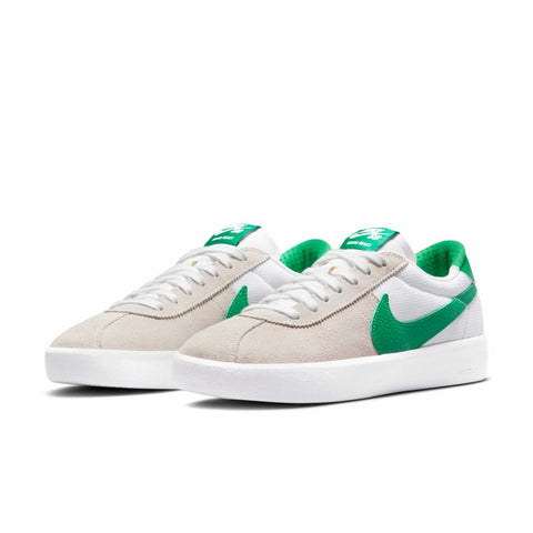 Nike SB Bruin React Shoes - White/Lucky Green