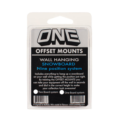 Oneball Collector Board Mounts 2Pk (Hangs 1 Board)