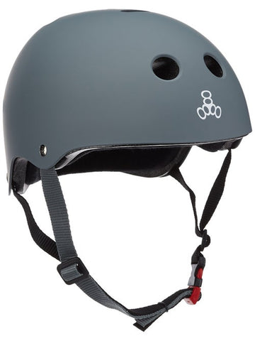 Triple 8 Sweatsaver Certified Helmet - Carbon Rubber