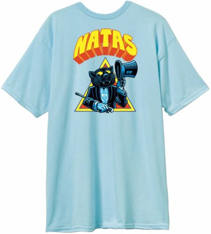 New Deal Natas Panther T-Shirt - Powder Blue