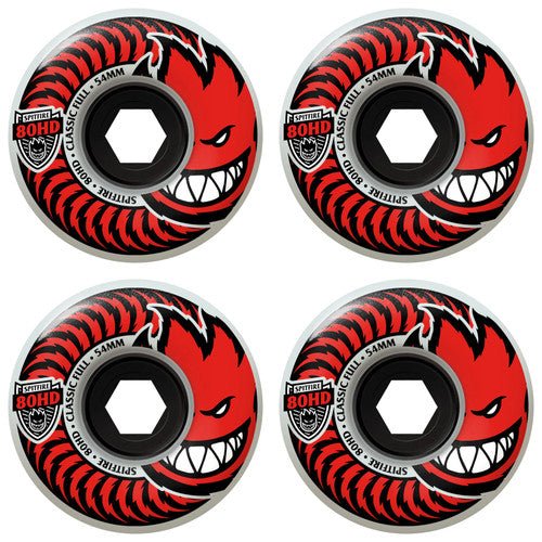 Spitfire Classic Full Wheels - 54mm 80HD - Switch Skate & Snow