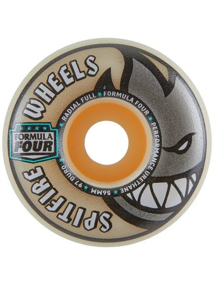 Spitfire F4 Radial Full Wheels - 58mm 97D - Switch Skate & Snow