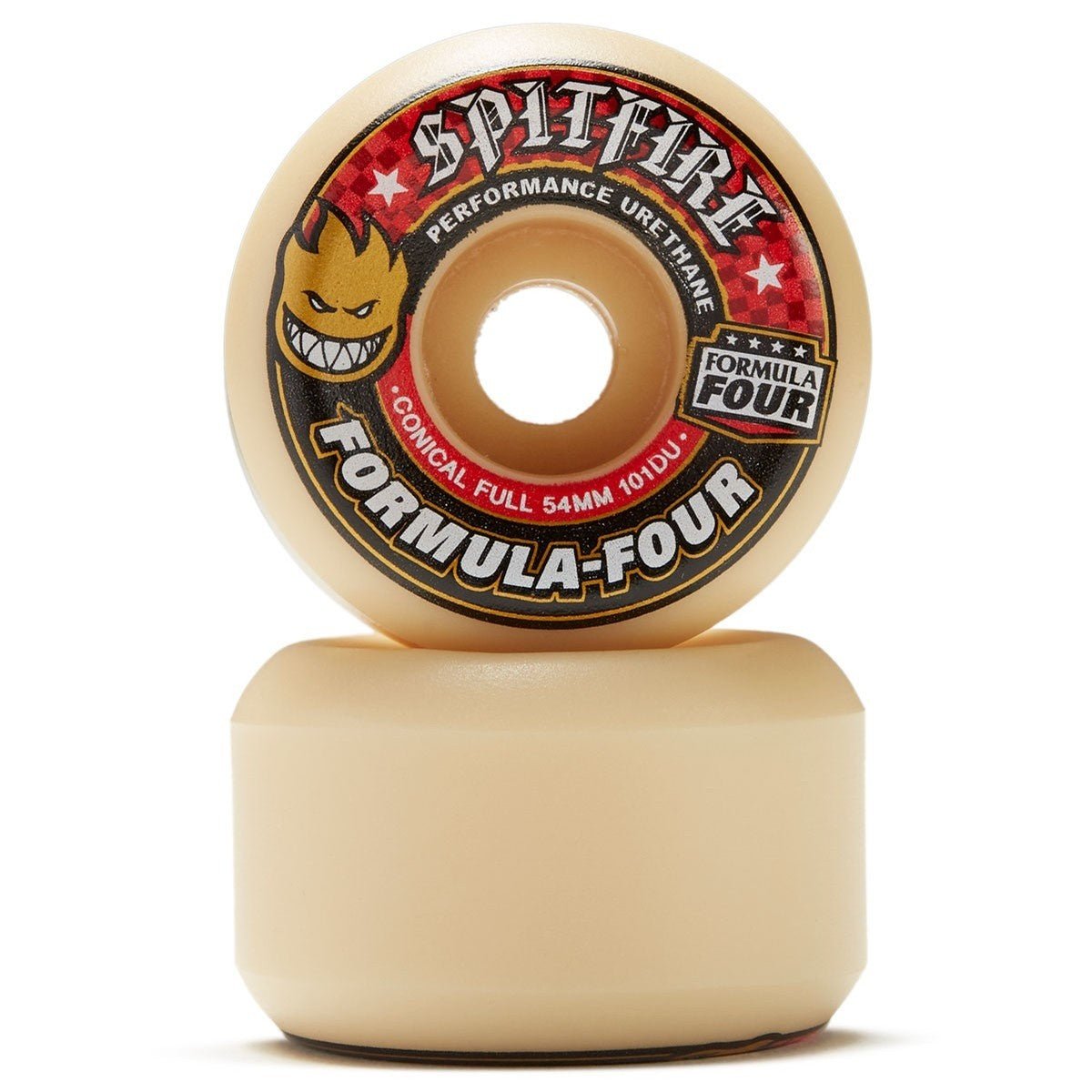Spitfire Formula Four Conical Full Wheels - 54mm 101D - Switch Skate & Snow