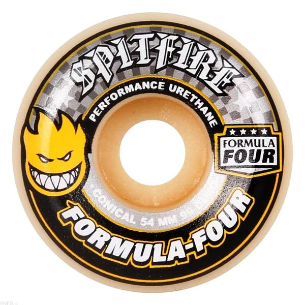 Spitfire Formula Four Conical Wheels - 54mm 99D - Switch Skate & Snow