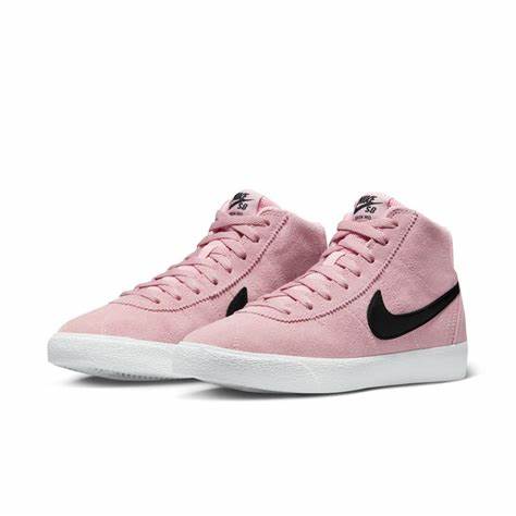Nike SB Wmns Bruin Hi Shoes - Med Soft Pink/Black