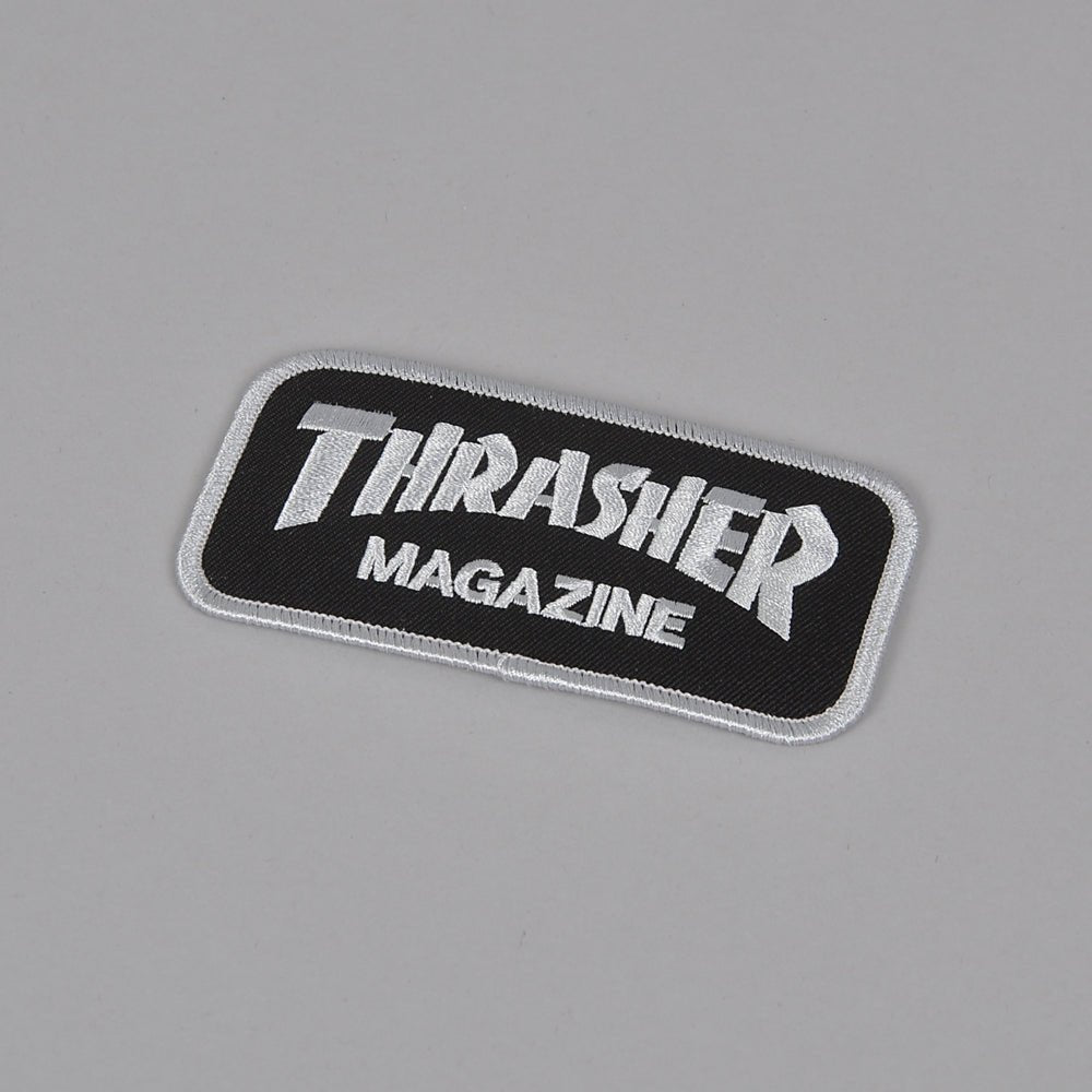 Thrasher Skate Mag Patch Black - Switch Skate & Snow