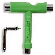 Unit T - Skate Tool - Flo Green - Switch Skate & Snow